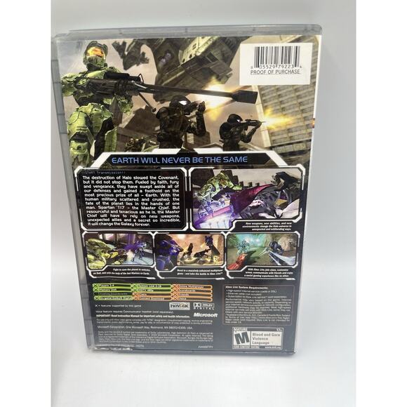 Halo 2 - (Microsoft Xbox, 2004) - CIB - Tested & Working - - Picture 4 of 7